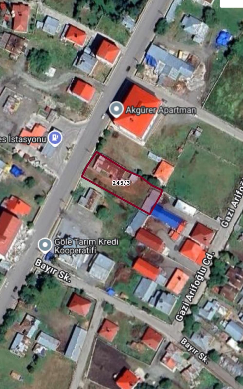 Oltu caddesi üzerinde 1157 m² SATILIK arsa Ardahan / Göle / Fevzi Çakmak Mh. - ARDAHAN GÖLE fotoğraf 2